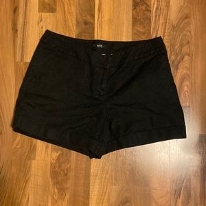 Apt. 9 cuffed black shorts